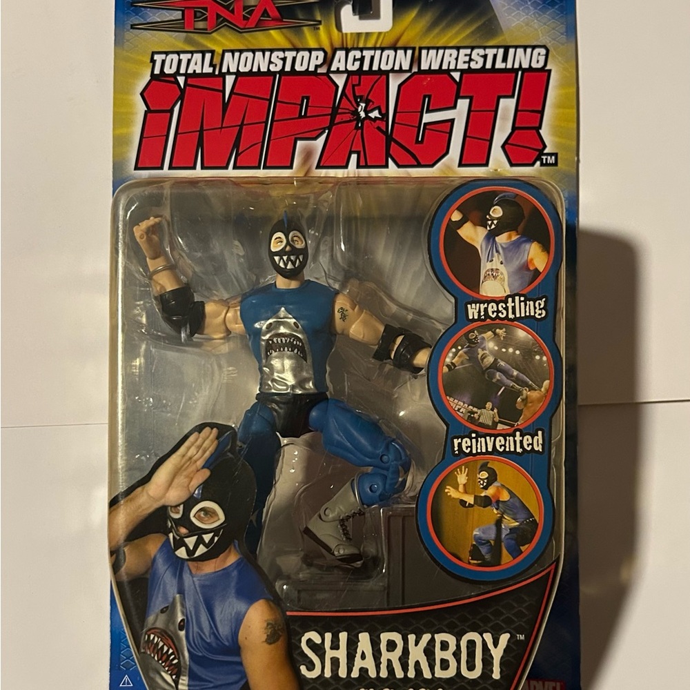 TNA Impact Sharkboy Action Figure